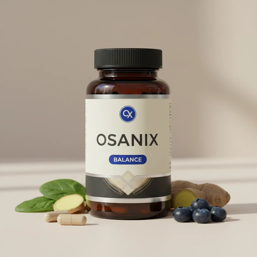 Osanix-ravintolisäpurkki - valkoinen purkki laventelinvärisellä etiketillä